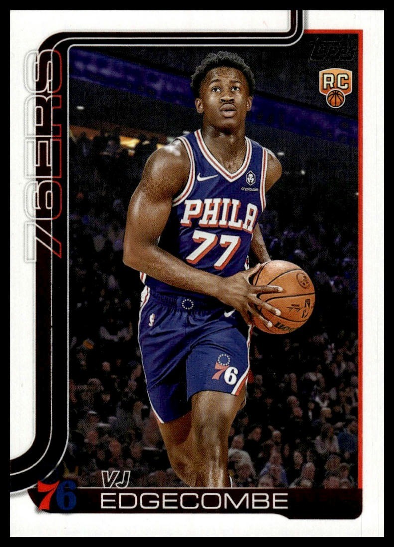 2025-26 Topps #203 VJ Edgecombe RC RC