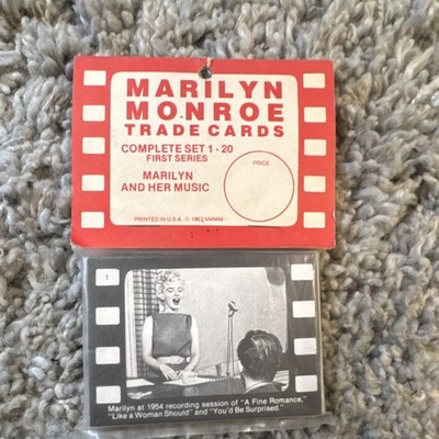 NMM Marilyn Monroe First Series Marilyn and Her Music Complete Set 1-20 1993