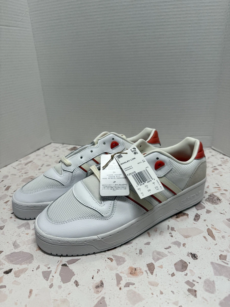  Rivalry Low US 10(28cm) 3足セット adidas Rivalry Low White Scarlet for Sale | Authenticity