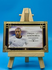 Glen Johnson | 2025 Futera Unique 1/1 Memorabilia - England	& Liverpool ??