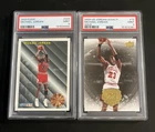 Michael Jordan PSA 9 2 Card Lot 1993 Fleer #224 2009 UD Legacy Gold #72