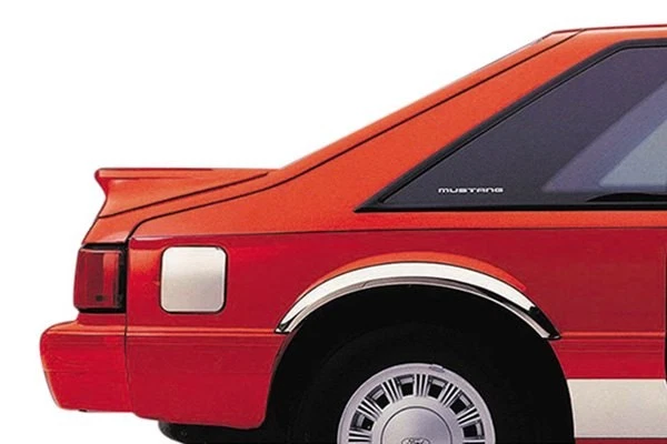 For Ford Mustang 1979-1993 QMI Polished Fender Trim — 第 2/3 张图片