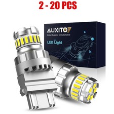 AUXITO 3157 Car 3156 Light Light Parking Singal Lamp 6500k White Light LED 2-20X