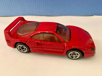 Matchbox 2000 MB23 Ferrari F40 RED without ''PININFARINA'' tampo