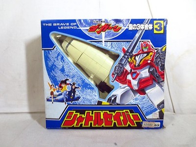 Takara Legendary Brave Da Garn Sky 3 Body Combination Shuttle
