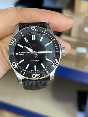Christopher Ward C60 Trident Mk3 Pro 600 38mm black (01/2023) WH1995DD