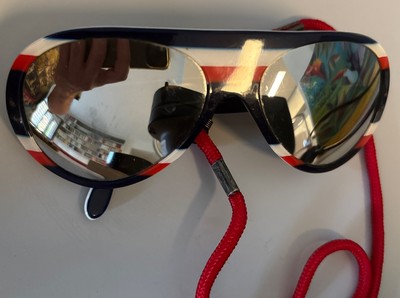 VINTAGE VERSPIEGELTE SONNENBRILLE Cébé Made in France