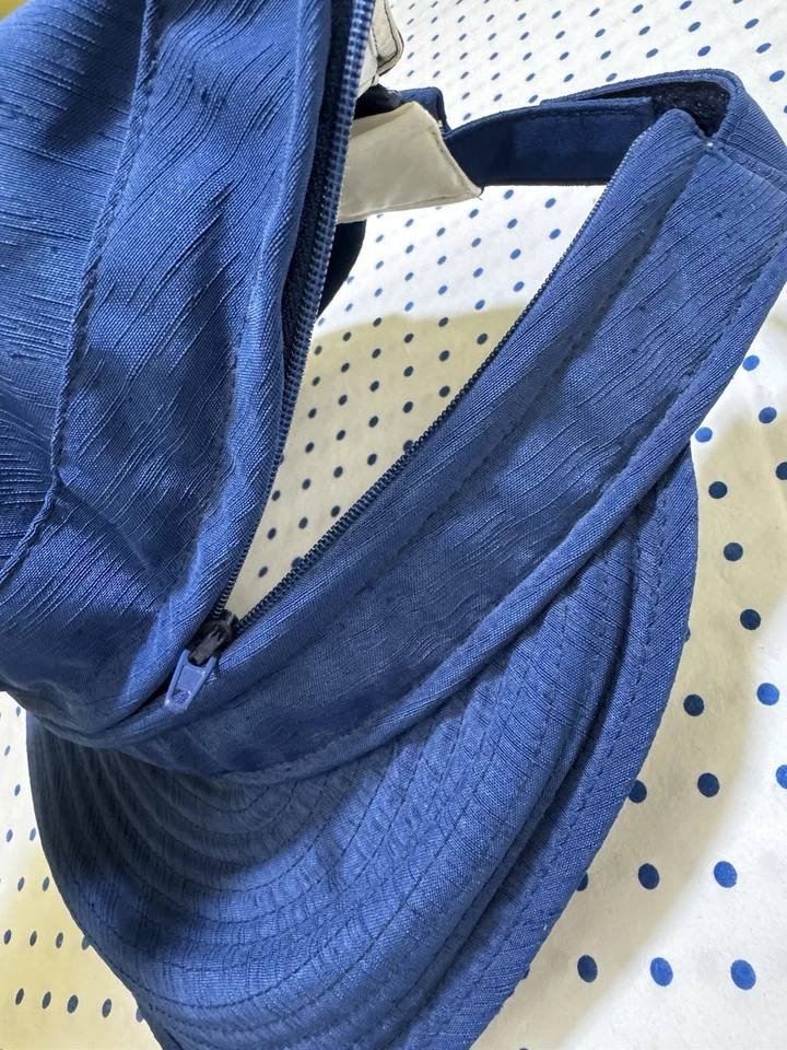 Gorra visera Scala Collection dos en uno azul índigo talla única Foto 4 de 4