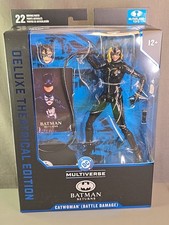 McFarlane DC Multiverse Deluxe Theatrical Edition CATWOMAN Battle Damaged NEW