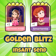     GOLDEN BLITZ Mono'Go  Amortentia  Hermione's Arrival  FAST DELIVERY