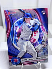 2024 Bowman's Best Pete Crow-Armstrong RC Refractor Rookie #17 Cubs
