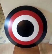 75th Anniversary Legends Captain America Shield Alloy Metal gift