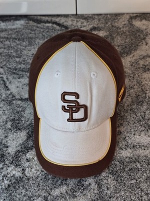 VINTAGE San Diego Padres Hat Cap Fitted Mens One Size MLB Baseball Nike