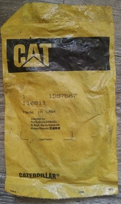 Genuine Caterpillar CAT 301mm Inside Diameter Seal-O-Ring Part# 1597667