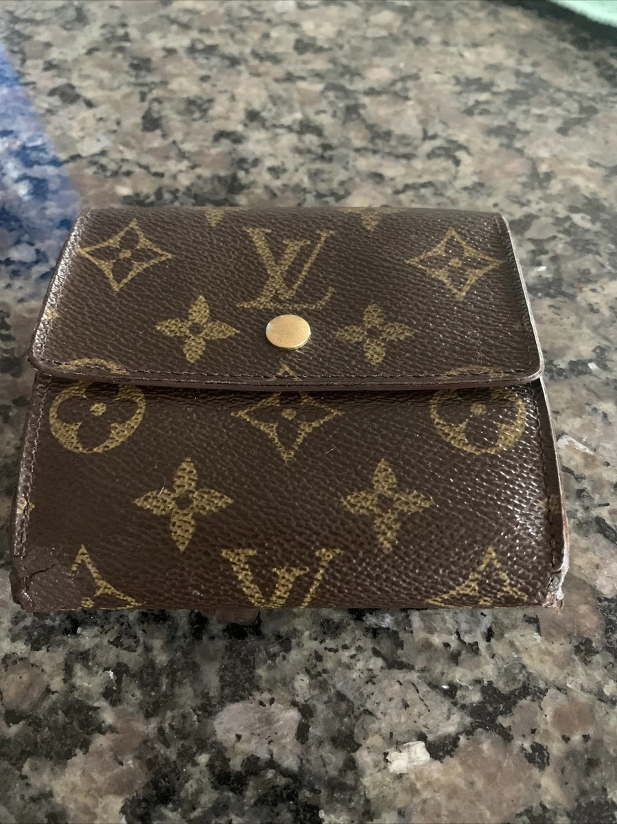 Brown Monogram Repurposed LV Trifold Wallet