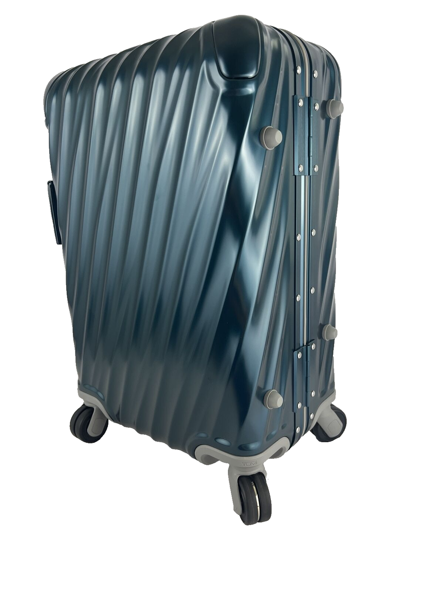 Tumi 19 Degree Aluminum International 4 Wheel Spinner Carry On