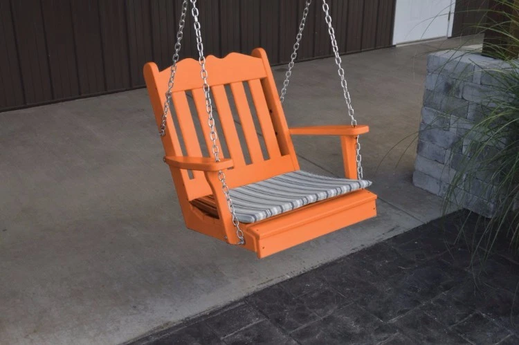 A&L Furniture Poly Royal English Chair - Thumbnail 5
