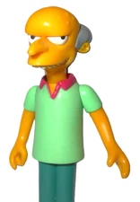 Toyfare The SIMPSONS world of springfield MR BURNS Bowling Pin Pals playmates