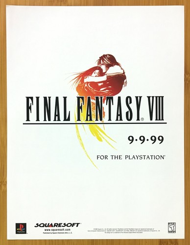 FF8】ファイナルファンタジー8 ポスター4枚セット【PS1】 | nalans.com