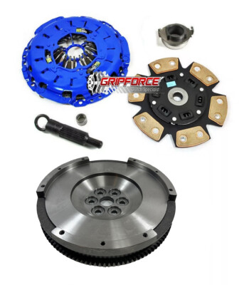 FX STAGE 3 CLUTCH KIT+NODULAR FLYWHEEL for 06-13 MAZDA 3 MAZDASPEED 6 2.3L TURBO