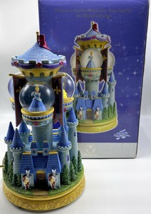 disney princess castle snow globe