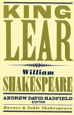 King Lear (Barnes & Noble Shakespeare) Shakespeare, William paperback Used - Ve