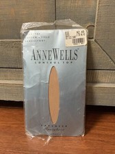 Control Top Deep Daysheer Nude Size Queen Sheer Pantyhose New