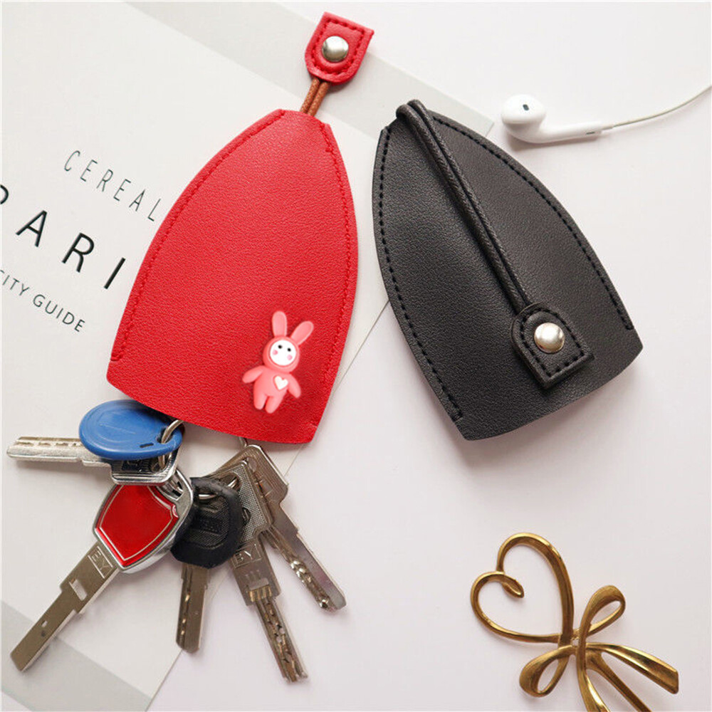 Key Case Cartoon Leather Key Holder Pouch For Women - Cute - Foto 10