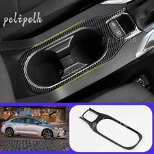 For Toyota Corolla 2020-2023 Steel Carbon Fiber Center Console Water Cup Holder