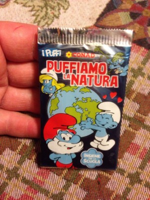 Sealed Conad Edition Bag: The Smurfs Smurfiamo La Natura