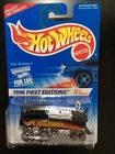 VINTAGE HOT WHEELS RAIL RODDER #370 1996 FIRST EDITIONS 5/12 BLUE CARD NIP