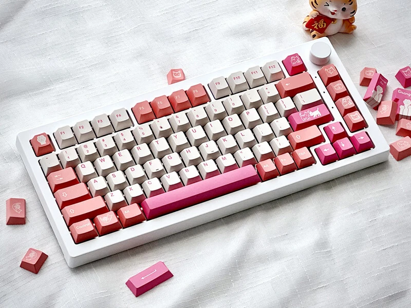 Orange Boi Keycap PBT Cherry Profile 140key/Set fox MX Keyboard GMK Copy Ver. - Image 4 of 4