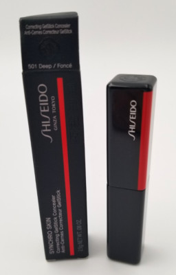 SHISEIDO Synchro Skin Correcting GelStick Concealer 501 Deep Full Size NIB