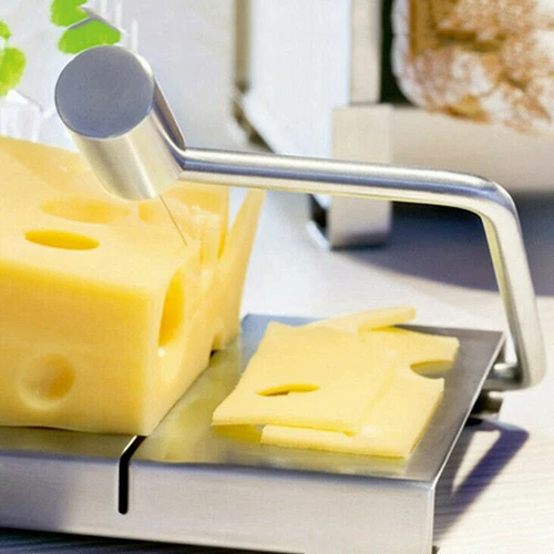 New Cheese Slicer Cutter Board Stainless Steel Wire Cutting Kitchen Hand Tool US - Picture 11 of 16