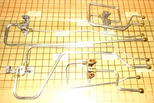 Set of 4 GE ZGU384NSMSS Range Injet Burners with Tubes WB28T10114