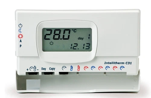 Fantini Cosmi Intellitherm C31 Cronotermostato da Parete con Programmazione... - Foto 2 di 2