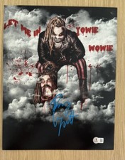 BRAY WYATT SIGNED WWE 11X14 PHOTO BECKETT BAS