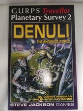 GURPS Traveller RPG Planetary Survey 2: Denuli, The Shrieker World NEW Game Book