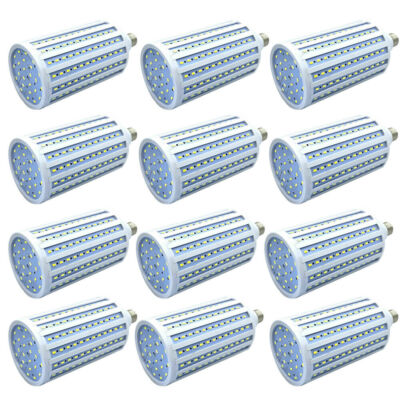 Huge Super Bright 300W Eq. LED Bulb 168-Chip Corn Light E26 E27 5000lm 50W White