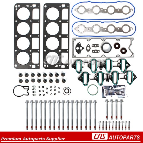 Head Gasket Set Head Bolts Fits 9901 Chevrolet GMC 4.8L 5.3L OHV VIN P T V eBay