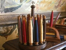 Antique English Silk Shuttles Threads Silk Mill Macclesfield ENGLAND