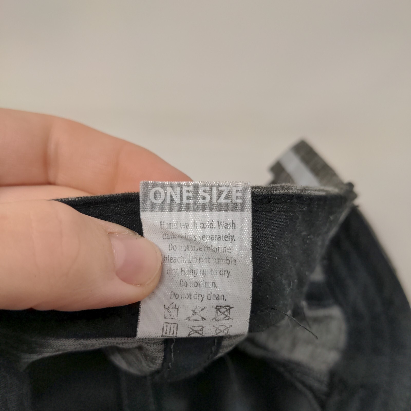 Layer8 Strapback Hat Gray One Size Adjustable Bre… - image 8