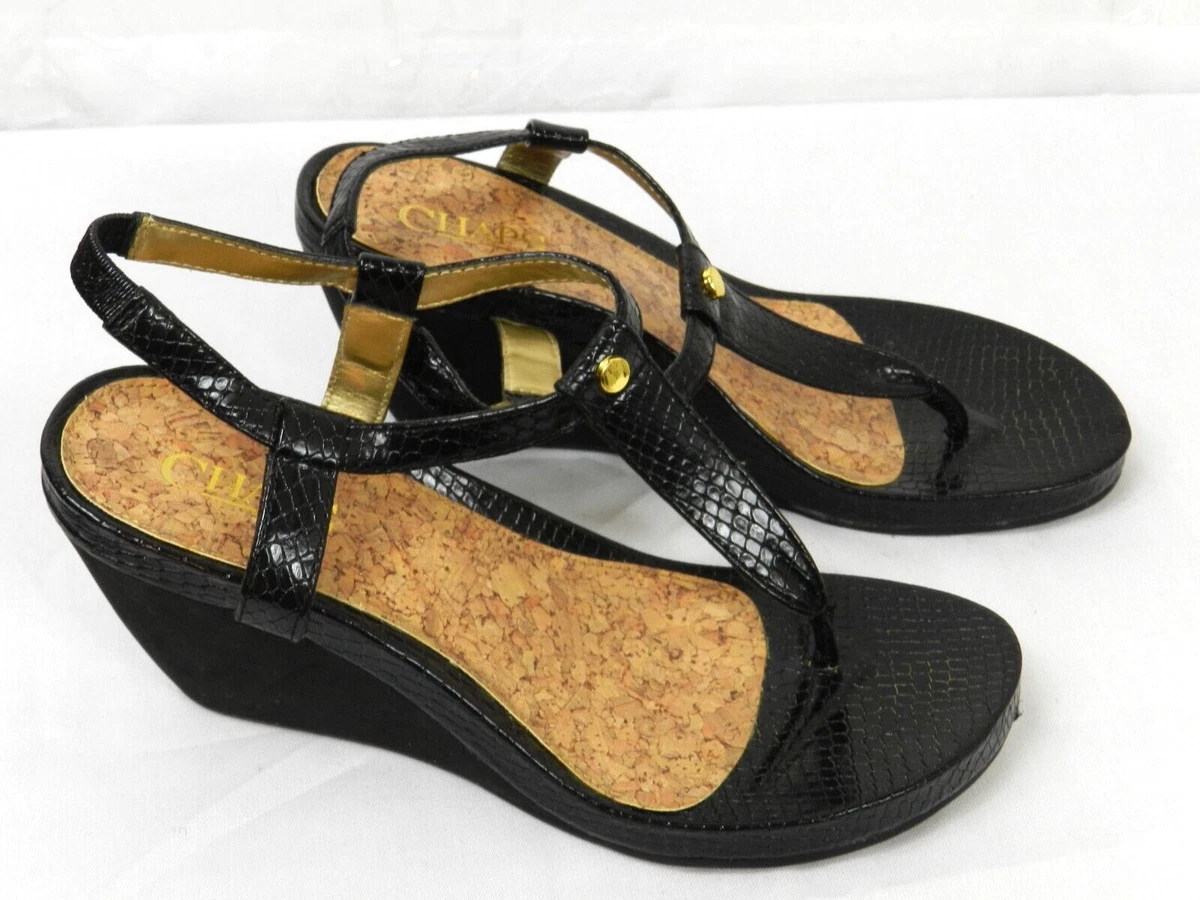 Chaps shoes womens wedges discount