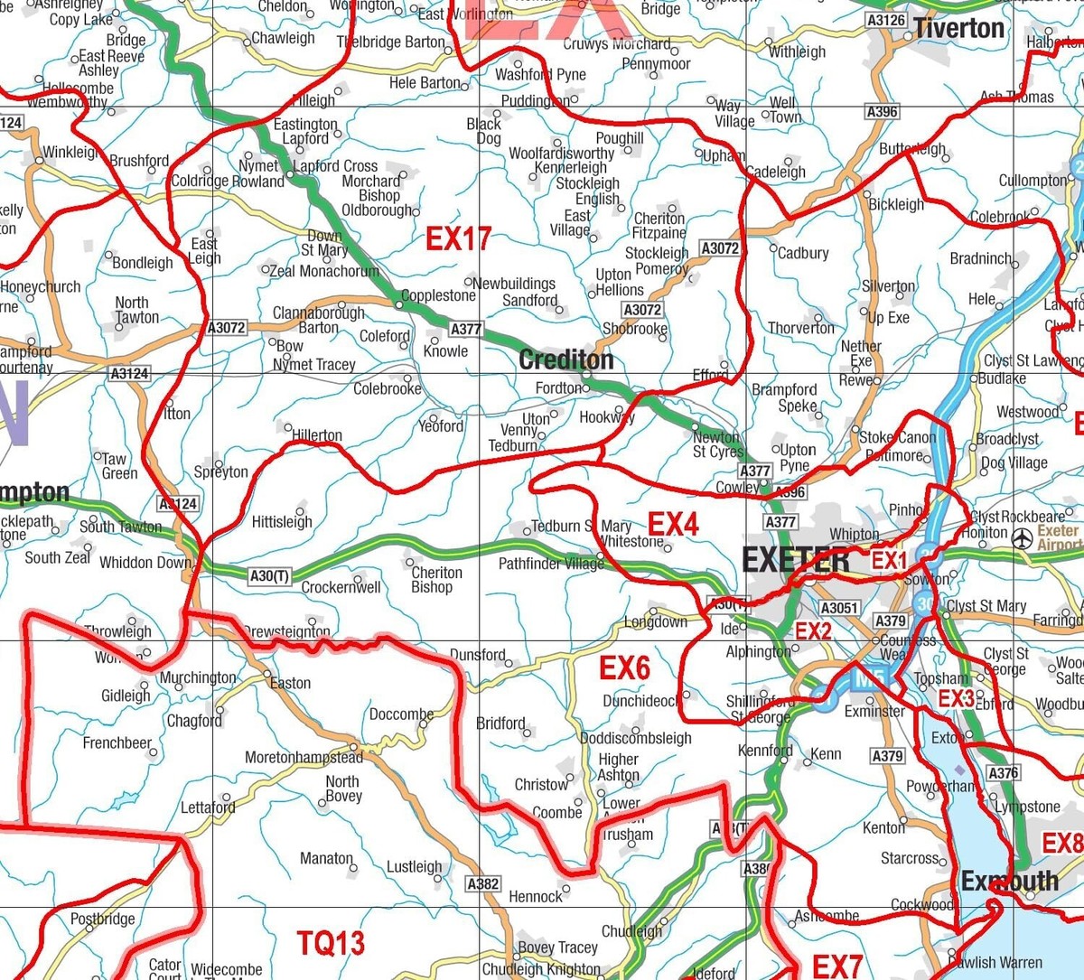 Ka21 Postcode Map Xyz Maps Postcode Sector Map - (S10) - West Midlands - Wall