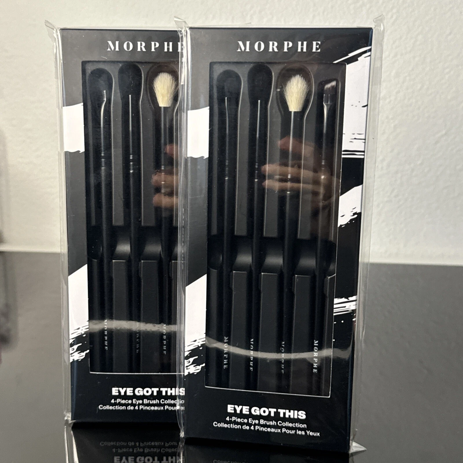 2 packs Morphe "Eye Got This" Brush Set, 4 Pcs - New! Free Shipping A1