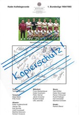 FC Bayern München Autogramm Aufstieg Bundesl...