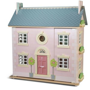 pink dolls house