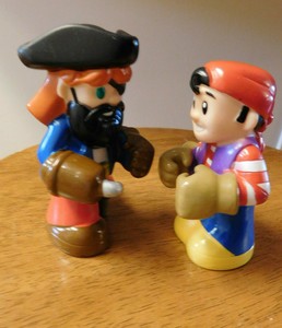 little tikes pirate ship ride on