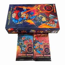 1996 DC OUTBURST FIREPOWER SINGLES BASE & CHASE CARDS YOU PICK COMPLETE YOUR SET
