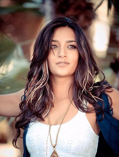 Natural Feather Hair Extensions WIDE n'SKINNY NATURALS 12pc Pack Tools Beads Kit - image 2 of 4